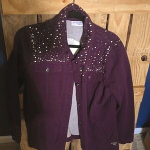 Demin, studded jacket